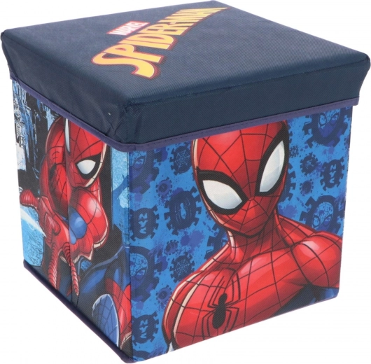 Cozy Noxxiez laikymo dėžė ir pufas SPIDERMAN 30 × 30 × 30 cm