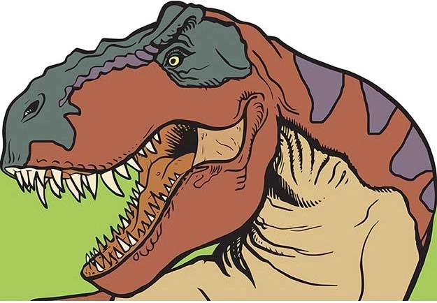 Mano spalvinimo knygelė Dinozaurai