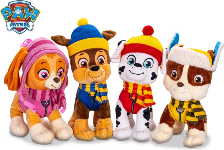 Paw Patrol plush toy winter edition 27 cm