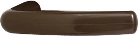 Interior Handle Classic with Spindle, brown, plastic, pack of 10 pairs