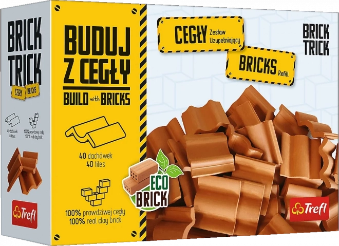 Brick Trick – stogo čerpių rinkinys, 40 vnt.