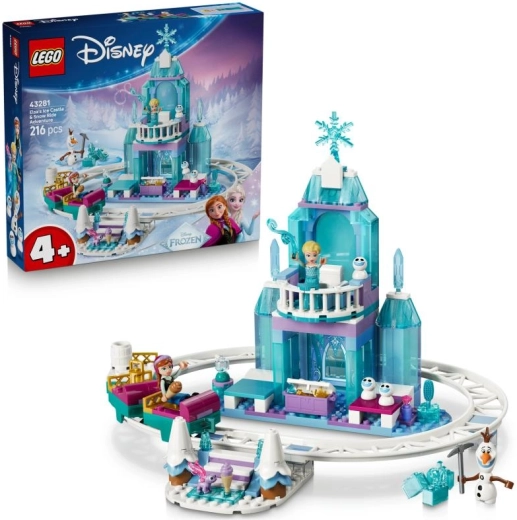 Lego Disney Frozen Elzos ledo rūmai ir pasivažinėjimas sniege (43281)