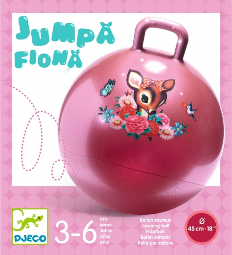 Šokinėjimo kamuolys vaikams DJECO Jumpa Fiona