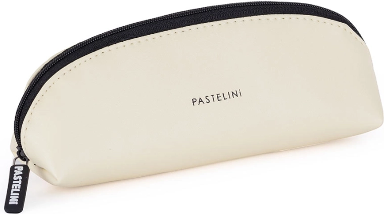 Pastelini studentų penalas–etui iš poliuretano, geltonas