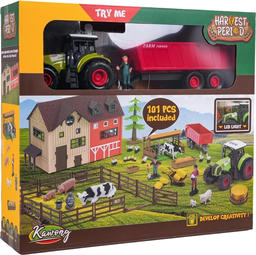Mega Farm with Tractor and Accessories