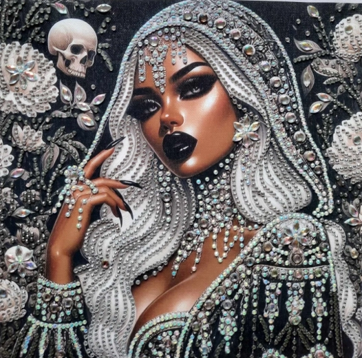 Deimantinė mozaika – mulatė 30 × 40 cm