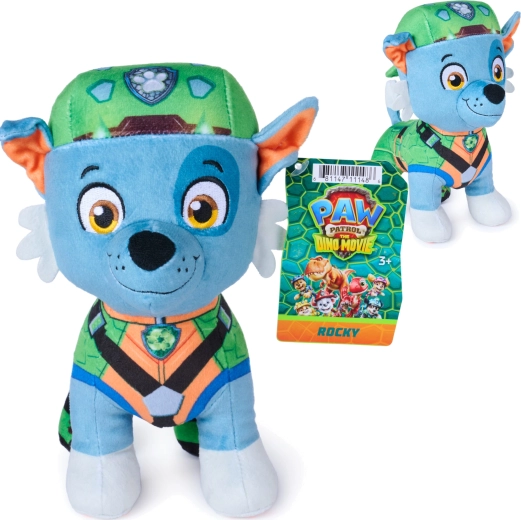 Spin Master PAW Patrol Dino filmo pliušinis žaislas Rocky 20 cm – 1 vnt.