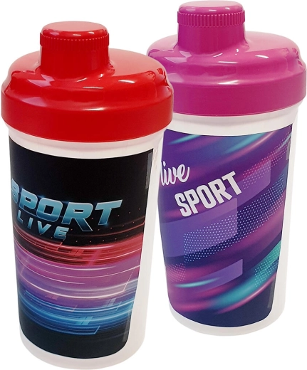 Shaker and Sports Bottle 500 ml NEW SPORTLIFE