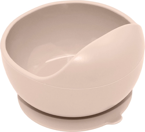 Suction bowl for stable feeding
