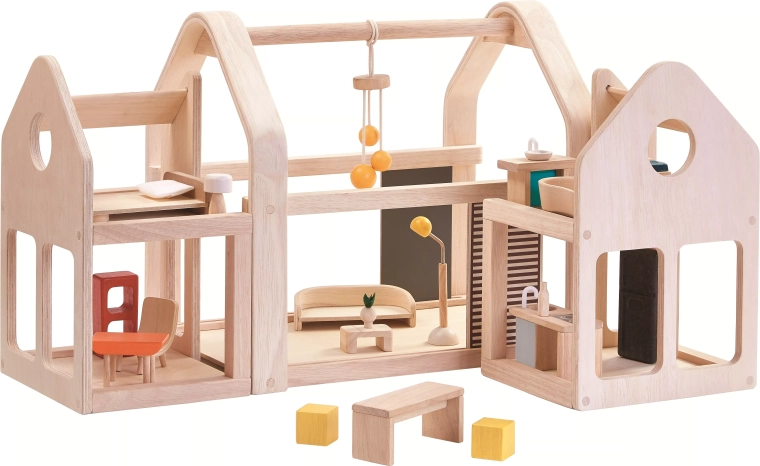 Nešiojamas lėlių namelis PlanToys