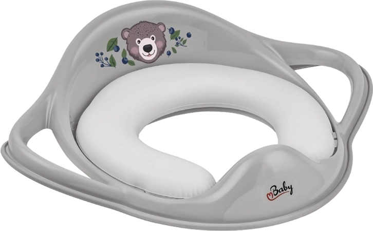MALTEX soft toilet seat reducer with handles The Nature Buddies – Green