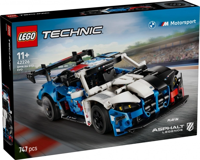 Technic lenktyninis automobilis BMW M4 GT3 EVO
