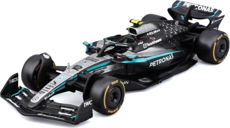 Bburago F1 modelis Mercedes‑AMG Petronas W16 2025 Kimi Antonelli 1:43