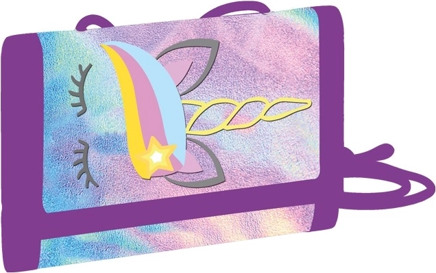 Children's Fabric Wallet Unicorn Iconic