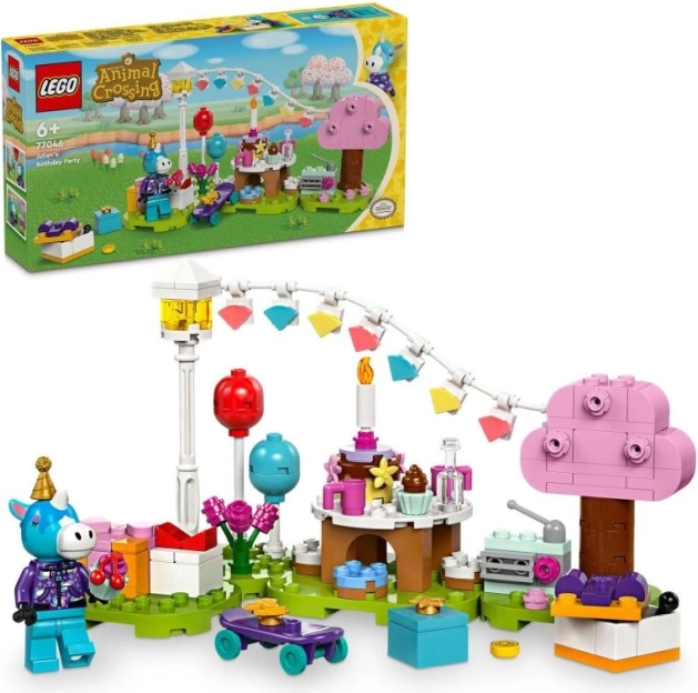 LEGO® Animal Crossing™ 77046 Julianas ir gimtadienio šventė
