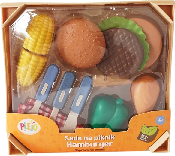 PLEJO hamburger picnic set