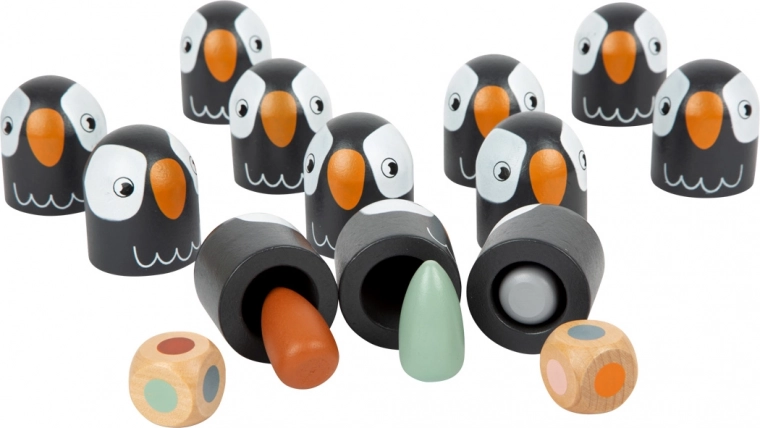 Color Memory Game Small Foot Safari – wooden memory game with a die