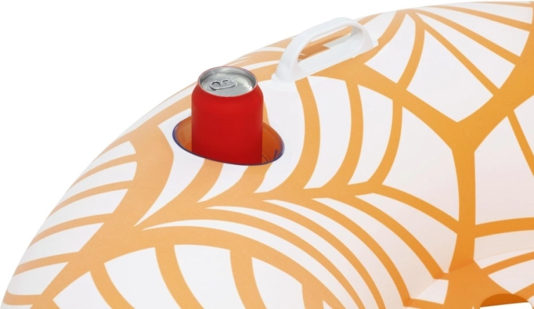 Cup holder and sturdy side handles
