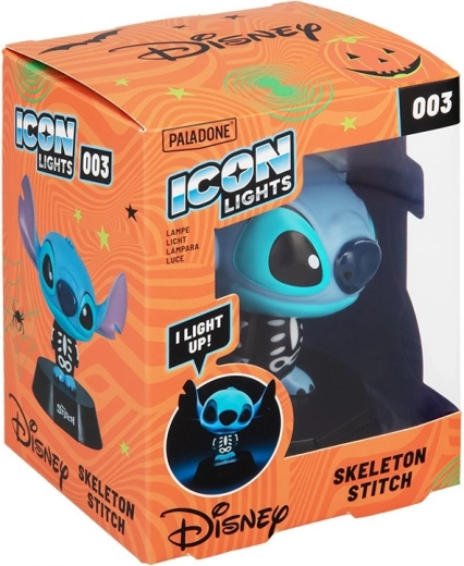 Icon Light – šviečianti figūrėlė Stitch skeletas