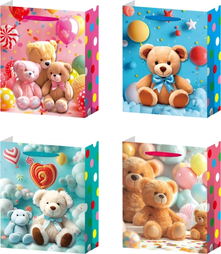 Gift Bag S with Teddy Bear for Little Ones