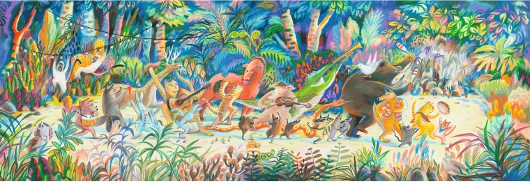 Magical forest concert