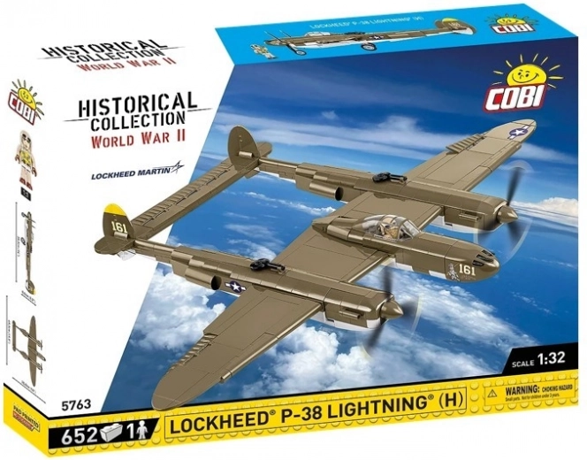 Konstruktorius Lockheed P-38H Lightning lėktuvas