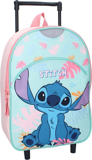 Disney Lilo & Stitch riedanti kuprinė su ratukais Great Escapes 33 cm