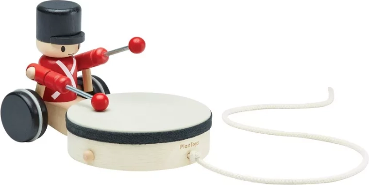 PlanToys Pull-Along Drummer