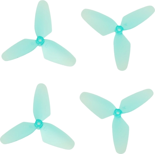 Spare propellers included