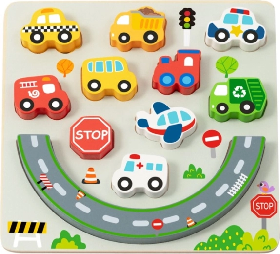 2Kids Toys City 2-in-1 Balance Puzzle