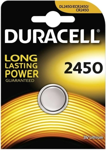 Ličio sagos tipo baterija 3 V DURACELL 2450