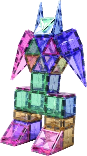Cleverclixx magnetinis konstruktorius Creative Pack Pastel (125 vnt.)