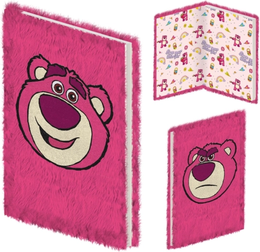 Pliušinis užrašų knygelė LOTSO – TOY STORY