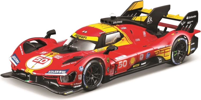 Bburago Ferrari 499P 1:43 24h Le Mans 2024 in hardcase
