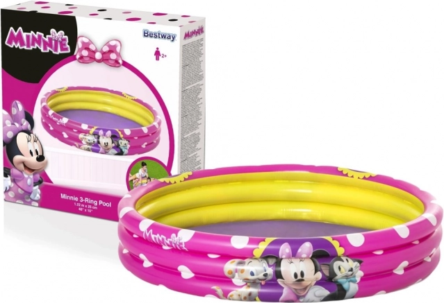 Inflatable kids' pool Minnie Mouse 122 x 25 cm Bestway 91079