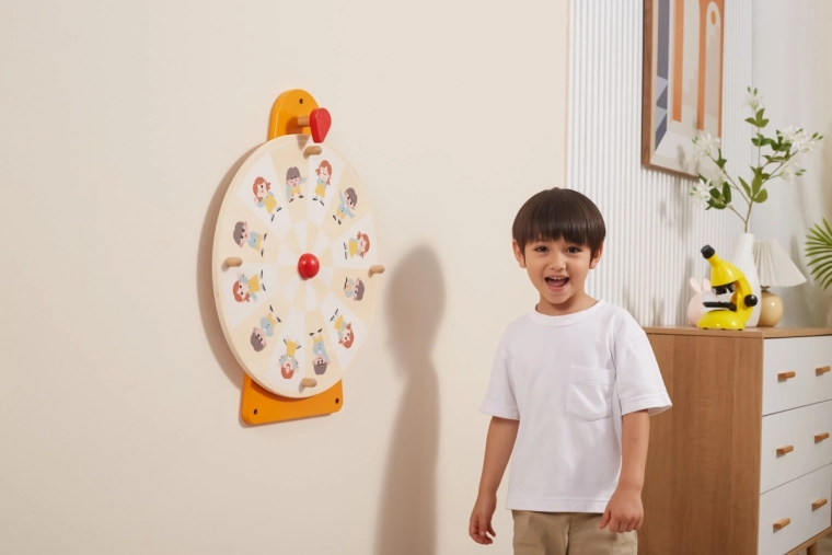 Spinning wheel for fun tasks