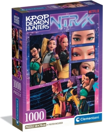 Clementoni dėlionė K-Pop Demon Hunters 1000 dalių