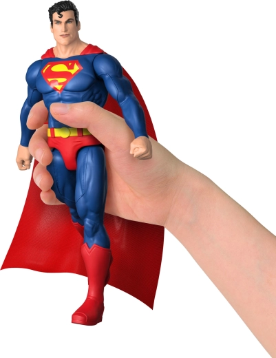 Fabric cape with a realistic effect