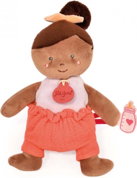 Doudou Jolijou lėlė 18 cm oranžinė