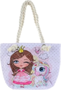 Princess and Unicorn Shoulder Bag