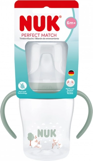 Mokomasis buteliukas NUK Perfect Match 150 ml Sheep
