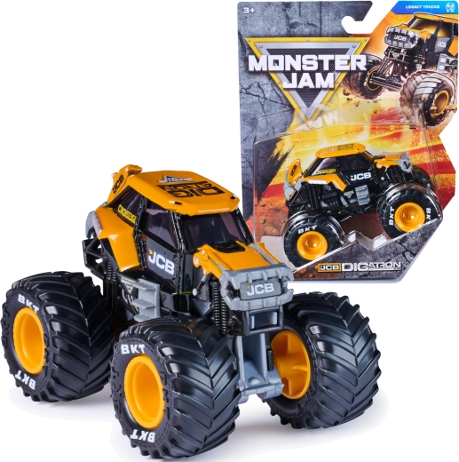 Spin Master Monster Jam monster truck JCB Digatron 1:64 - 1 vnt.