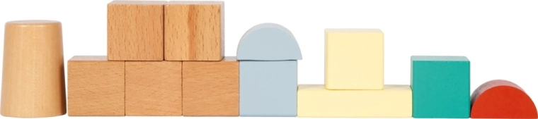 Creative building with different shapes