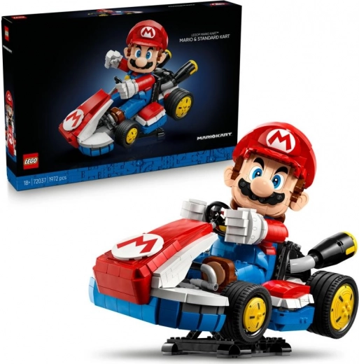 LEGO® Super Mario™ 72037 Mario Kart™: Mario su „Standard Kart“