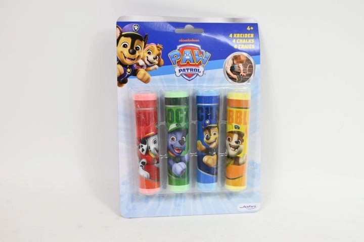 John Paw Patrol chalk, 4 colors