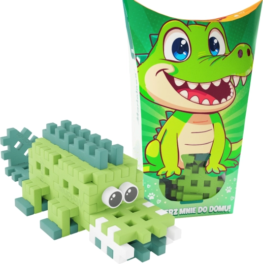 Mini Waffle Pocket Pets Construction Set – Crocodile