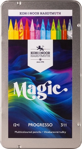Meninės spalvotos pieštukai Progresso Magic