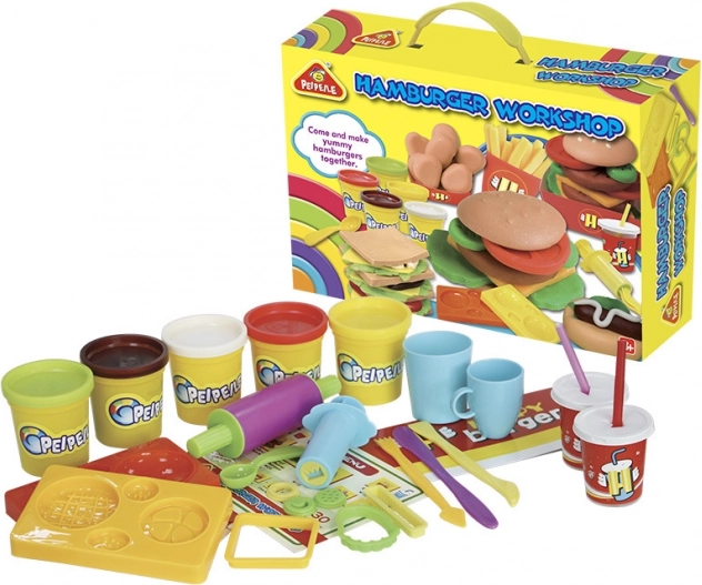 Modeling Clay – Hamburger Making Creative Set