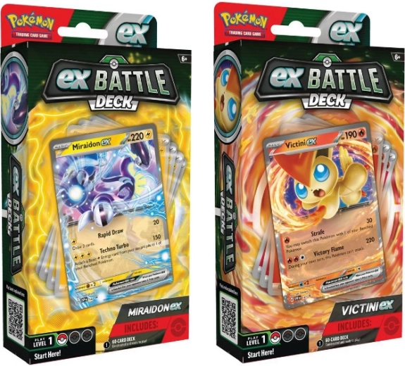 Pokémon TCG Battle Deck – iš anksto paruošta 60 kortų kaladė