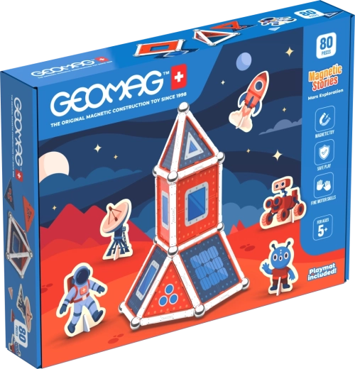 Geomag Stories Mars magnetinis konstruktorius (80 dalių)